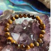 Tiger Eye Heart Bracelet, Child Size