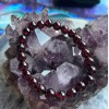 Bracelet en grenat, grade A, taille enfant Bracelet en grenat, grade A, taille enfant