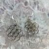 Seed Of Life Earrings, Sterling Seed Of Life Earrings, Sterling