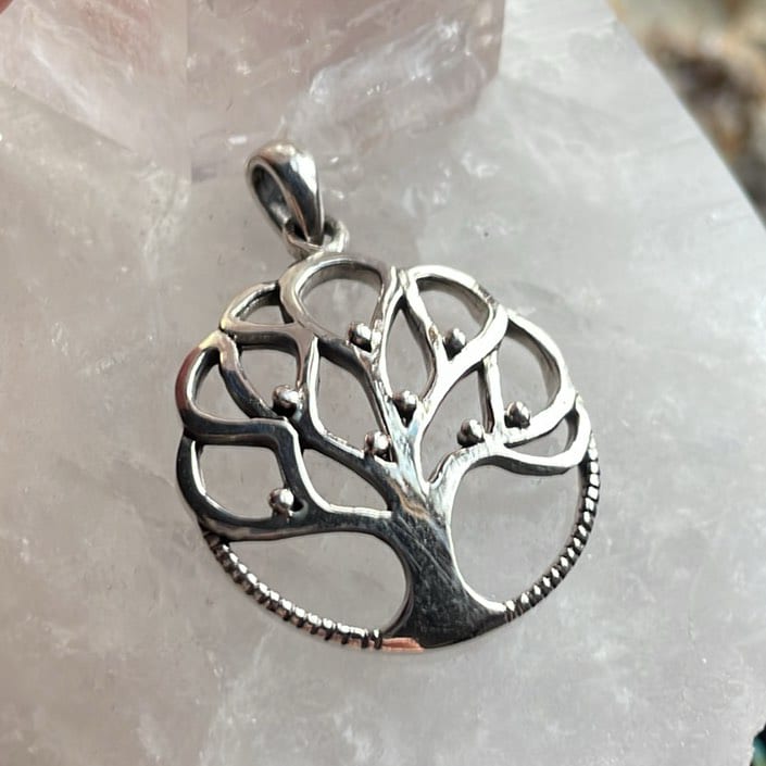 Pendentif arbre de vie avec fruits, Sterling Pendentif arbre de vie avec fruits, Sterling