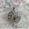 Pendentif arbre de vie avec fruits, Sterling Pendentif arbre de vie avec fruits, Sterling