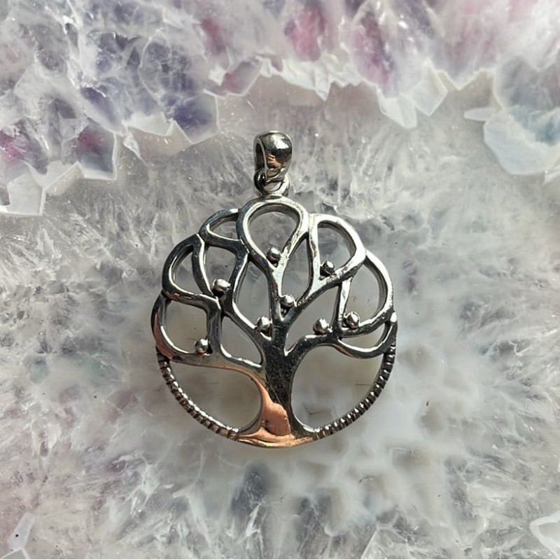 Pendentif arbre de vie avec fruits, Sterling Pendentif arbre de vie avec fruits, Sterling