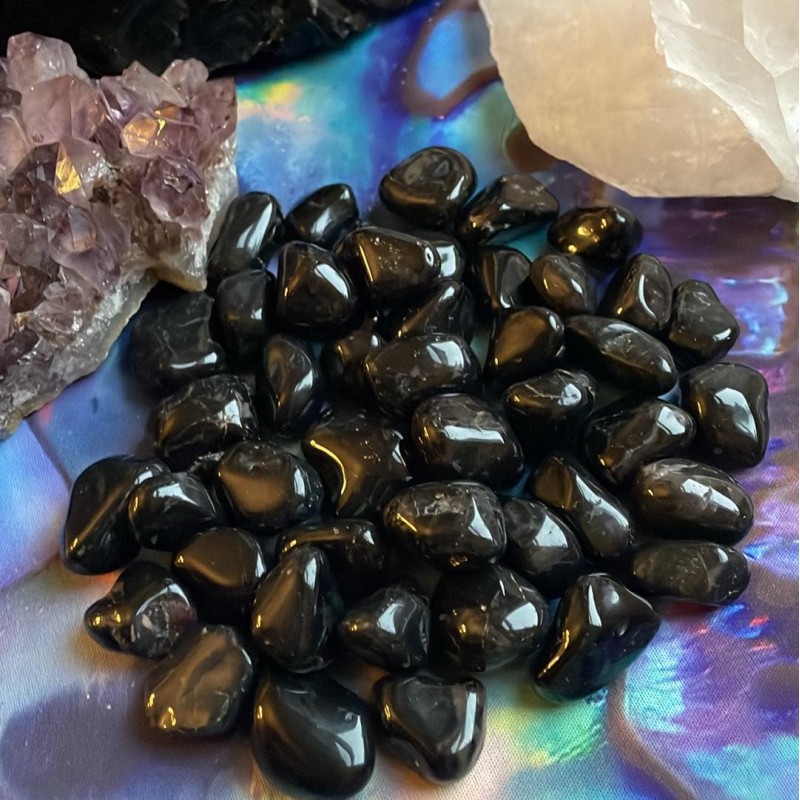 Onyx noir, culbuté Onyx noir, culbuté