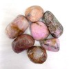 Calcite cobaltoenne rose, roulée Calcite cobaltoenne rose, roulée