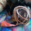 Perles de prière (mala) : Quartz rose et rhodonite Perles de prière (mala) : Quartz rose et rhodonite