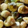 Grossularite (Green Garnet), Tumbled Grossularite (Green Garnet), Tumbled