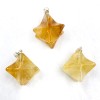 Quartz hématoïde (guérisseur doré) Pendentif Merkaba Quartz hématoïde (guérisseur doré) Pendentif Merkaba