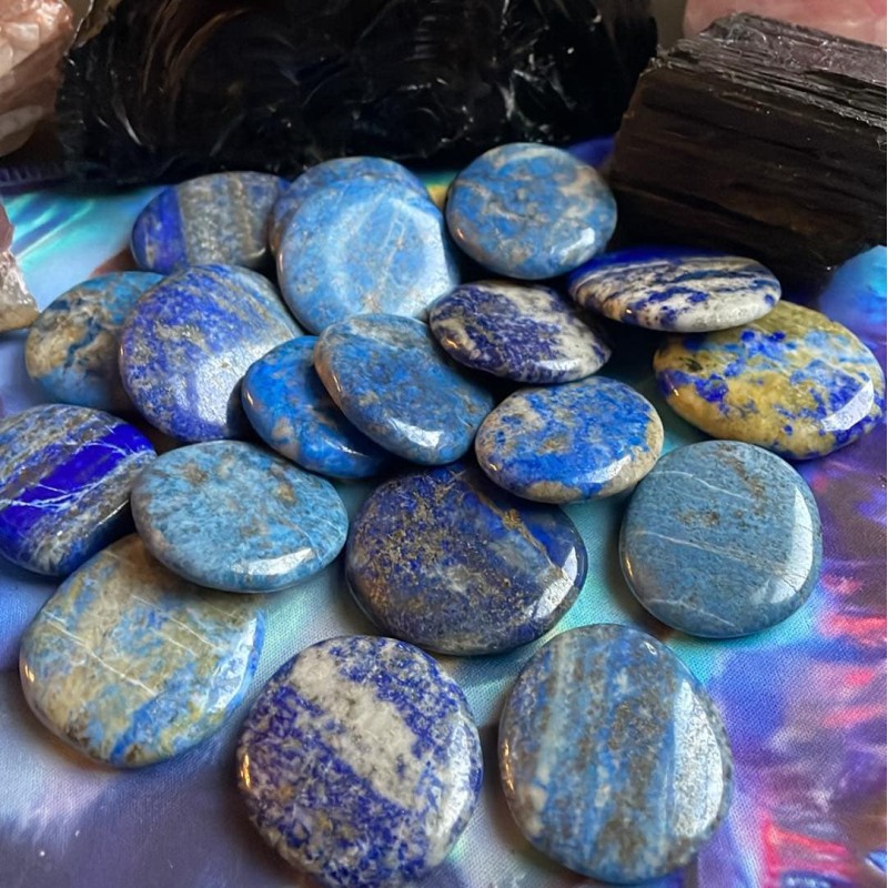 Lapis Lazuli Palm Stone Lapis Lazuli Palm Stone