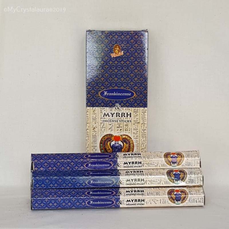 Frankincense & Myrrh Incense Sticks, 20 gr Frankincense & Myrrh Incense Sticks, 20 gr