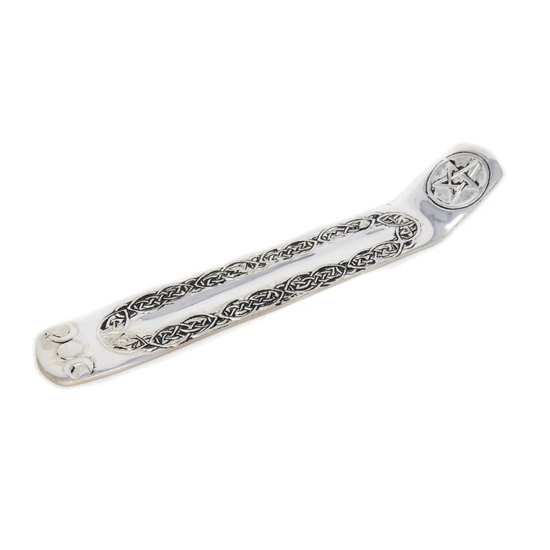 Porte-encens Triple Lune & Pentacle Porte-encens Triple Lune & Pentacle