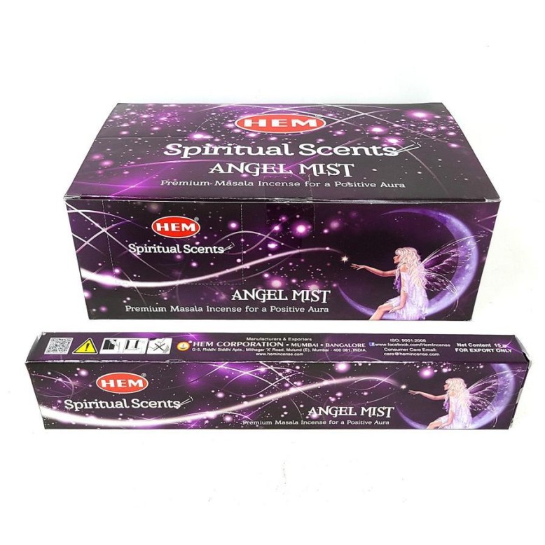 Bâtonnets d’encens Angel Mist, 15 gr Bâtonnets d’encens Angel Mist, 15 gr