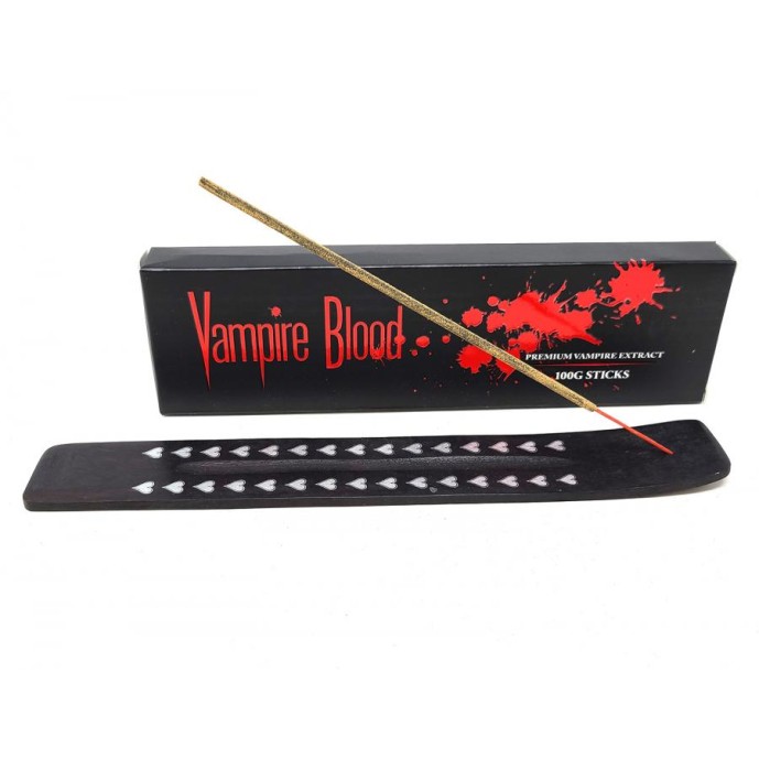 Vampire Blood Incense, 100 g, with Assorted Holder