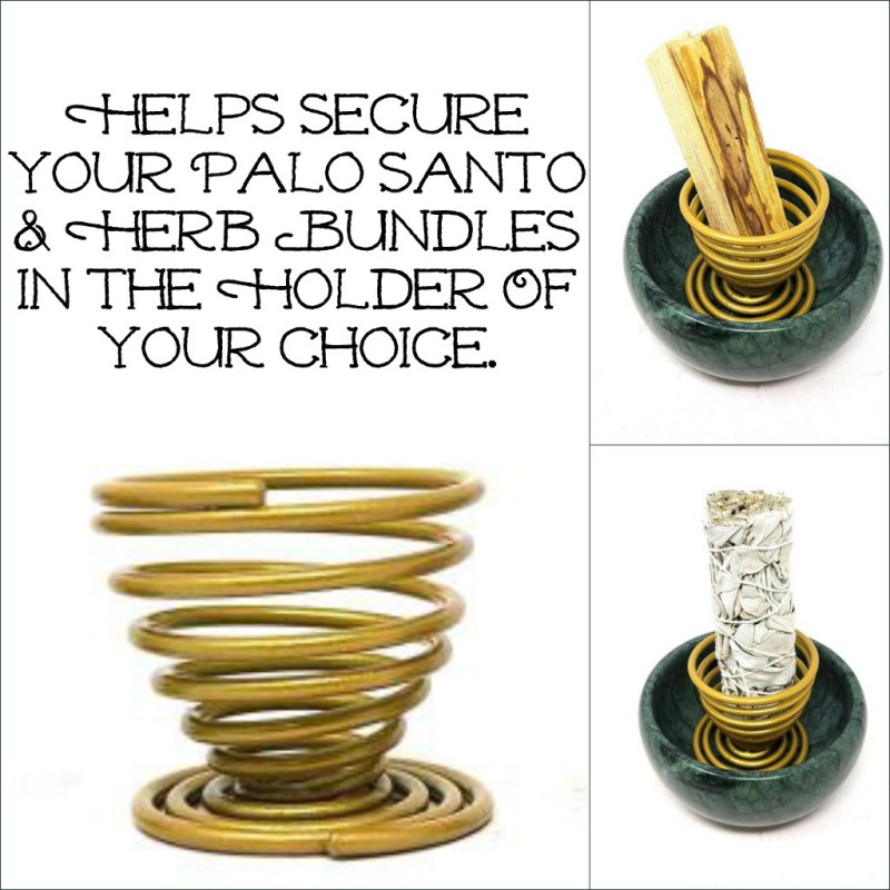 Porte-spirale de faisceaux d’herbes Porte-spirale de faisceaux d’herbes