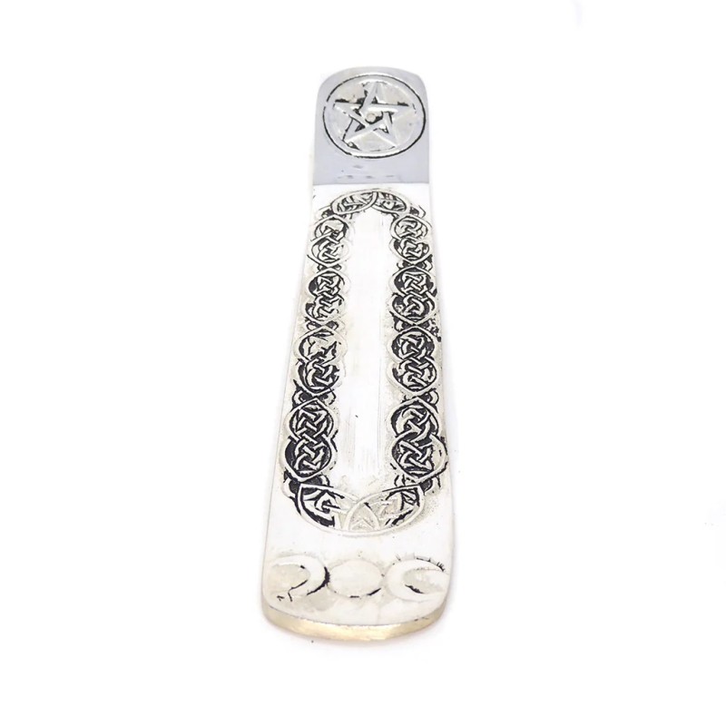 Porte-encens Triple Lune & Pentacle Porte-encens Triple Lune & Pentacle
