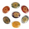 Ensemble de porte-encens en pierre de chakra Ensemble de porte-encens en pierre de chakra