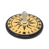 Black Agate & Quartz Golden Sun Tile Black Agate & Quartz Golden Sun Tile