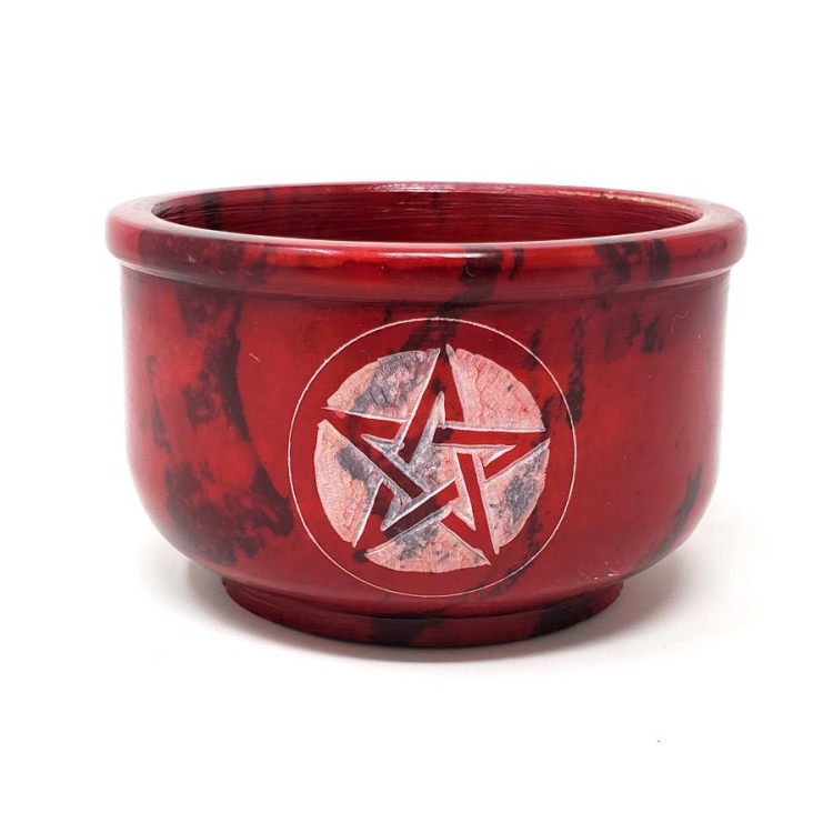 Bol Pentacle en stéatite Bol Pentacle en stéatite