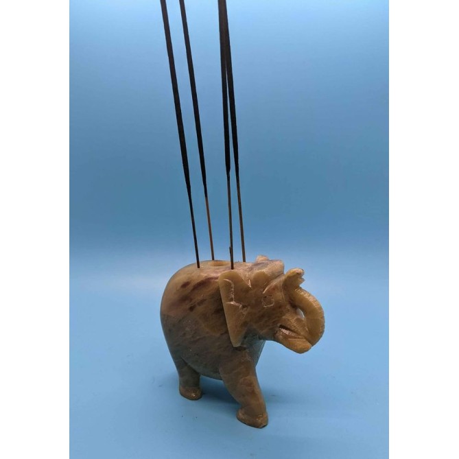 Porte-encens éléphant pour bâtons et cônes Porte-encens éléphant pour bâtons et cônes