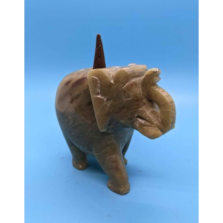 Porte-encens éléphant pour bâtons et cônes Porte-encens éléphant pour bâtons et cônes