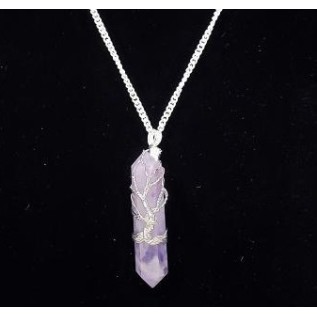 Pendentif arbre Améthyste Wrap Pendentif arbre Améthyste Wrap