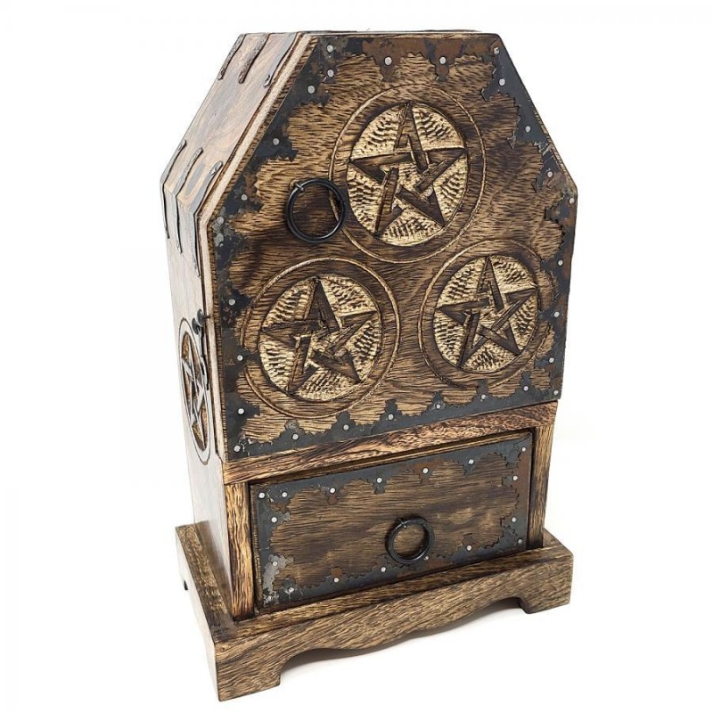 Armoire à pentacle sorcière Armoire à pentacle sorcière