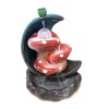 Backflow Incense Burner: Mushroom Moon, LED