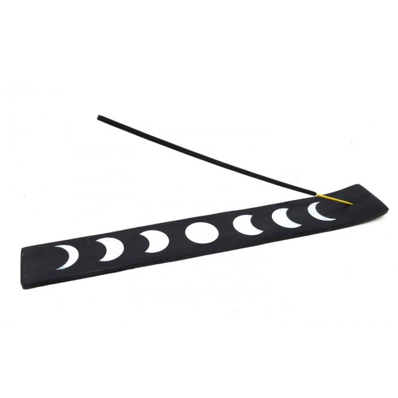 Porte-encens en bois, phases de lune Porte-encens en bois, phases de lune