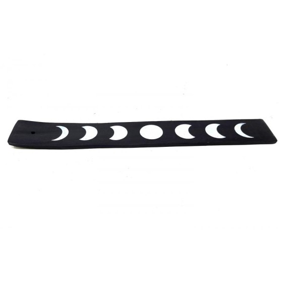 Porte-encens en bois, phases de lune Porte-encens en bois, phases de lune