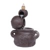 Backflow Incense Burner: Triple Pentacle Cauldron