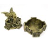 Celtic Golden Dragon Trinket Box