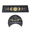 Tarot & Oracle Card Holder 2 Pc Set - Moon Phase Tarot & Oracle Card Holder 2 Pc Set - Moon Phase