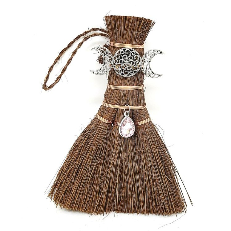 Besom d’autel : Triple Lune Besom d’autel : Triple Lune