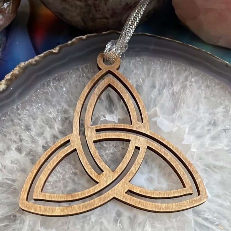 Ornement de Noël, Triquetra celtique Ornement de Noël, Triquetra celtique