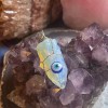 Evil Eye Crystal Pendant, Opalite