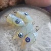 Evil Eye Crystal Pendant, Opalite