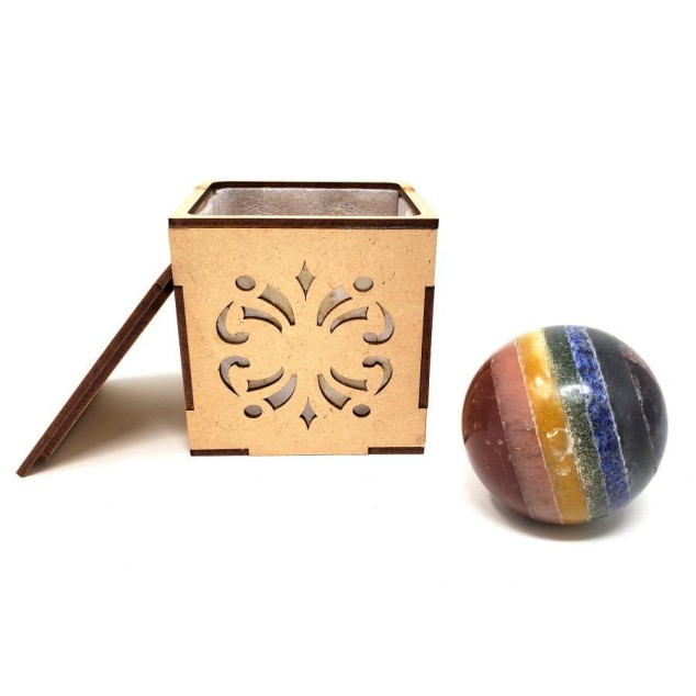 Sphère de chakra et boîte cadeau Sphère de chakra et boîte cadeau