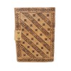 Journal en cuir de balai Pentacle Journal en cuir de balai Pentacle