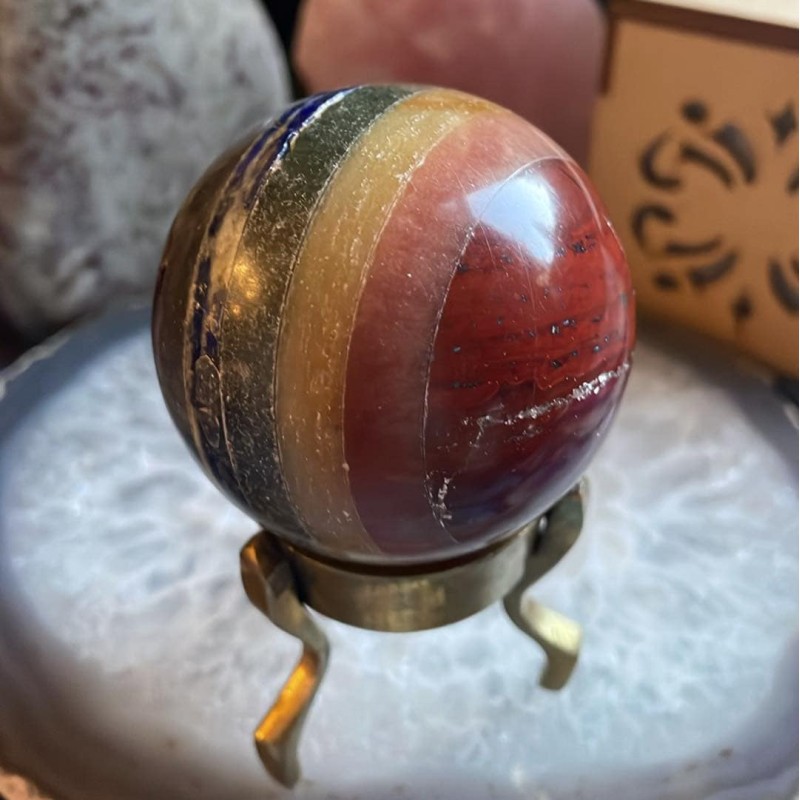 Sphère de chakra et boîte cadeau Sphère de chakra et boîte cadeau