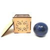 Sphère de lapis-lazuli et coffret cadeau Sphère de lapis-lazuli et coffret cadeau