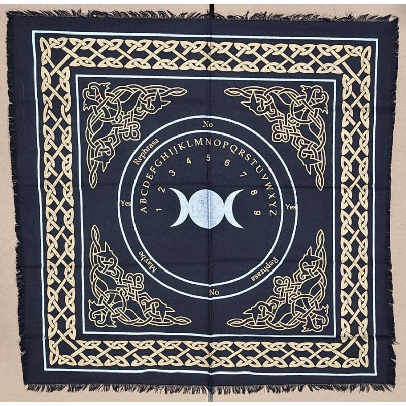 Altar Cloth, Pendulum Mat, Ouija Altar Cloth, Pendulum Mat, Ouija