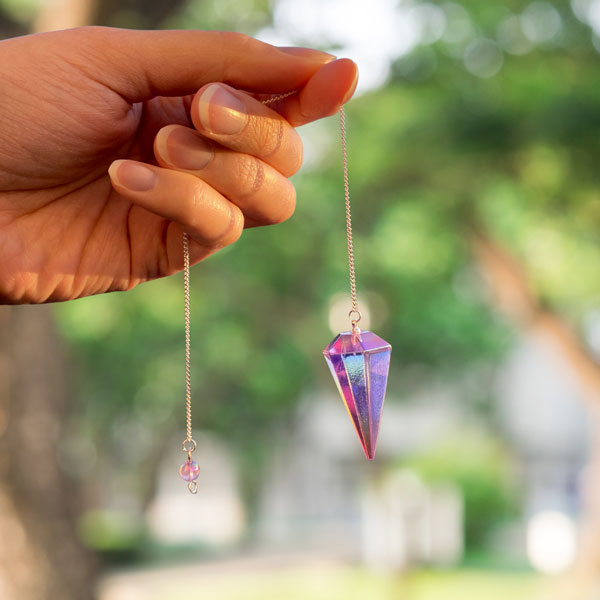 Pendule Violet Aura Pendule Violet Aura