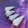 Selenite Unicorn Horn Pendant Selenite Unicorn Horn Pendant
