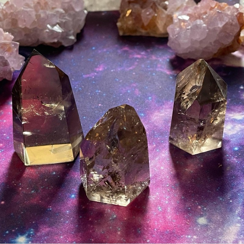 Smoky Quartz Crystal Point Smoky Quartz Crystal Point