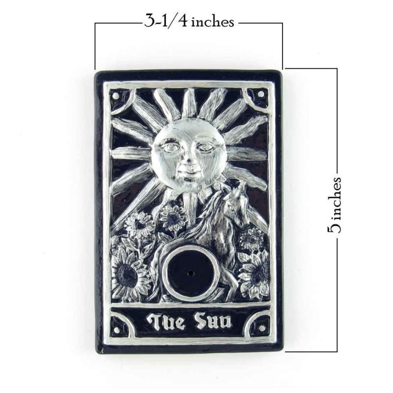 Porte-Encens - Carte de Tarot Soleil Porte-Encens - Carte de Tarot Soleil