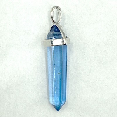 Pendentif en cristal Tanzanite Aura