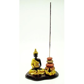 Porte-encens Bouddha méditant Porte-encens Bouddha méditant