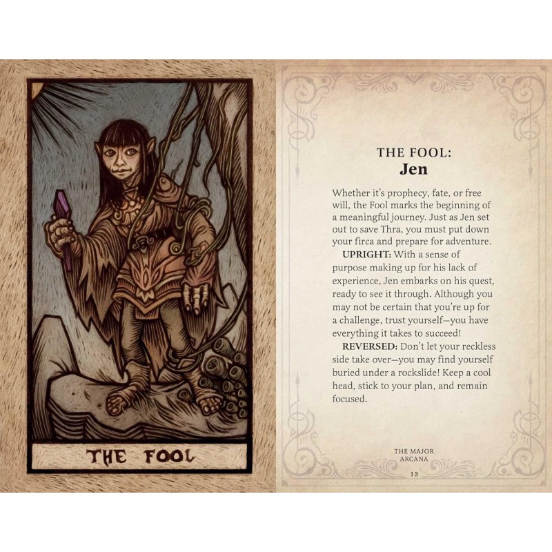 Tarot en cristal noir Tarot en cristal noir