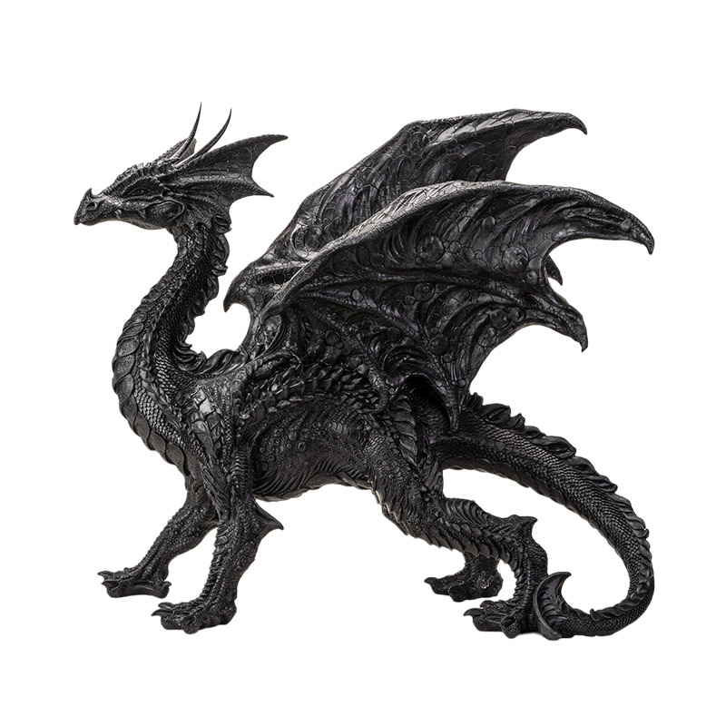 Sculpture Dragon Noir Sculpture Dragon Noir