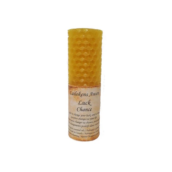 Beeswax Spell Candle: Luck Beeswax Spell Candle: Luck