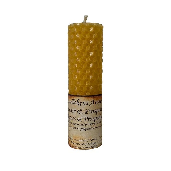 Beeswax Spell Candle: Success & Prosperity Beeswax Spell Candle: Success & Prosperity